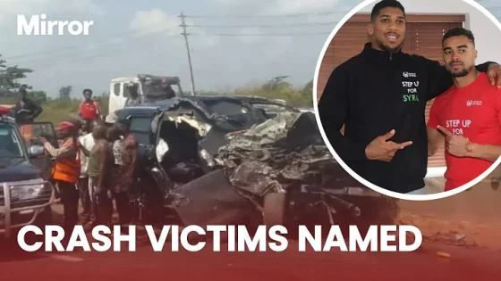 Dead Anthony Joshua car crash passengers named as close friends of boxer as tributes come in