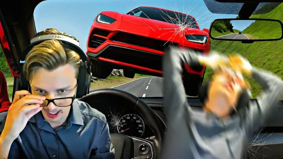 BeamNG but you watch your dad's body get mangled