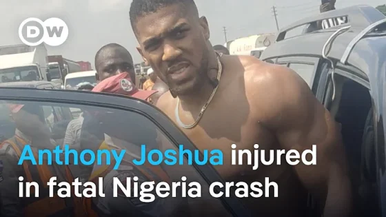 British boxer Anthony Joshua survives car crash DW News