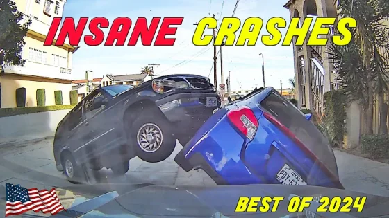 BEST OF CAR CRASHES 2024